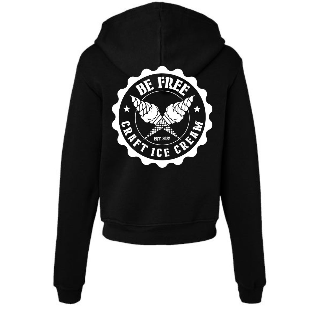 Be Free Craft Ice Cream Logo Women's Hoodie - PREORDER