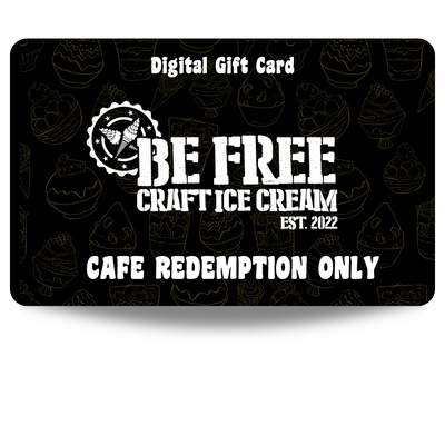 Be Free Craft Ice Cream Café Digital Gift Card