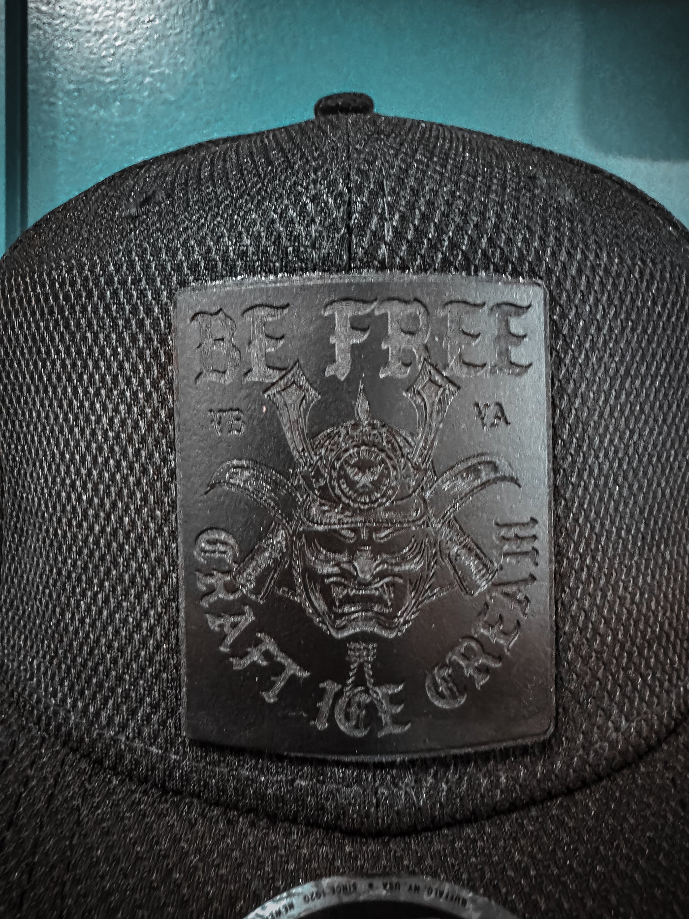Samurai Patch Black Snapback PREORDER